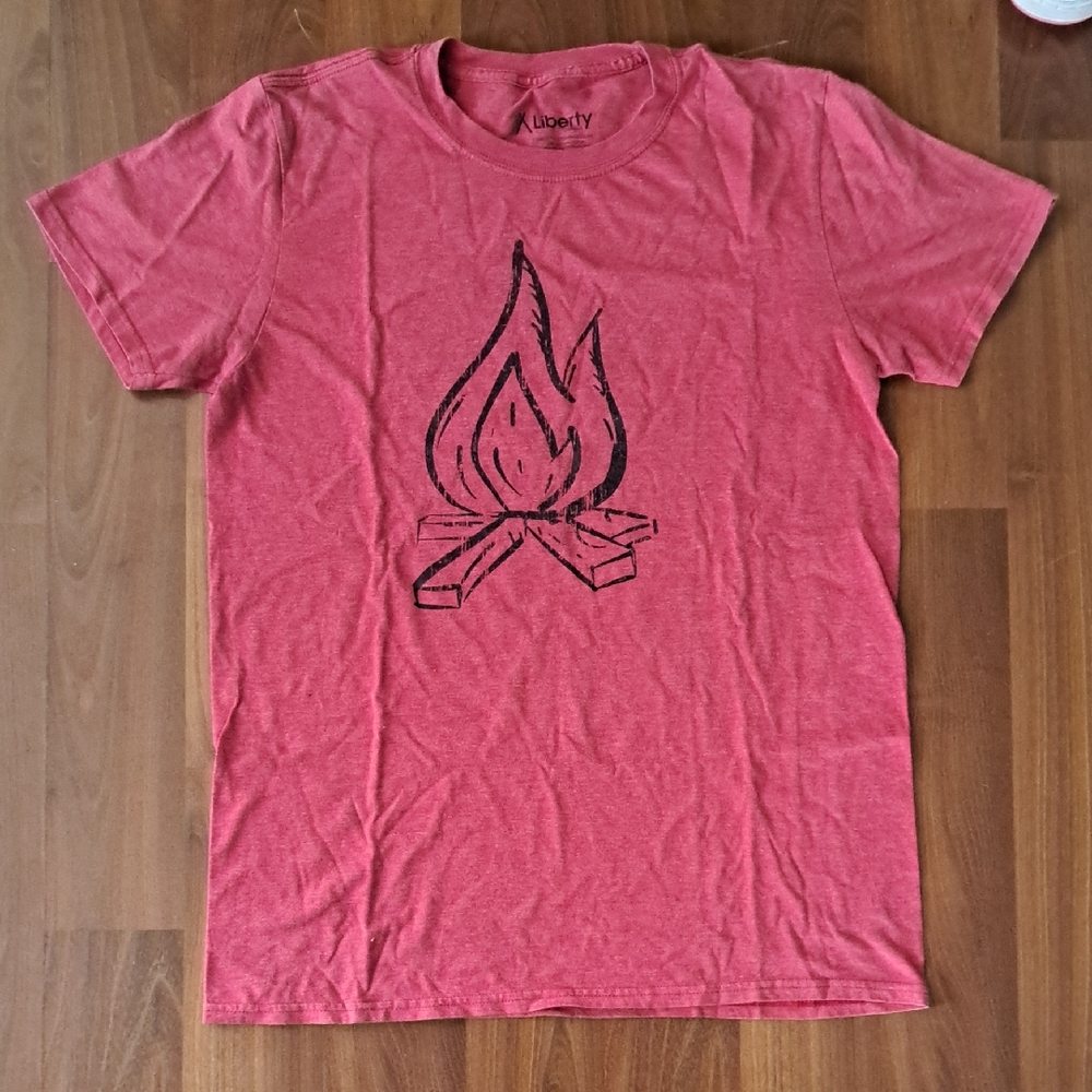 Liberty- Ladies Red Campfire Classic Tee